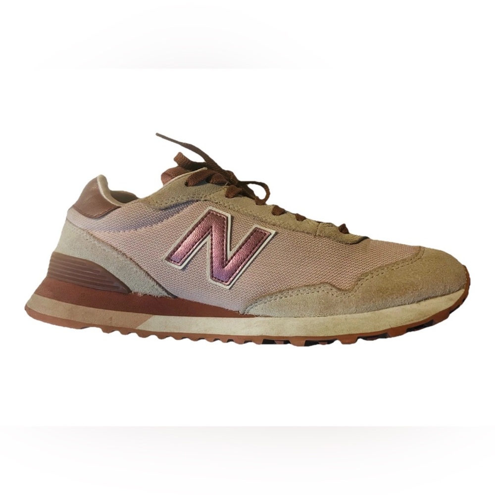 New Balance 515 Classic Retro Women’s Size 9.5 Lilac Pink Metallic Accents